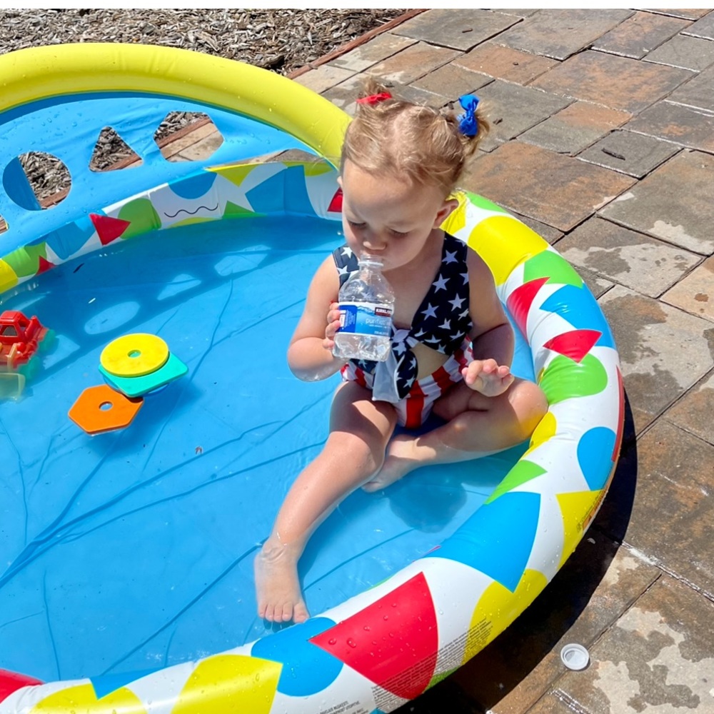 Super cute American flag swim suit